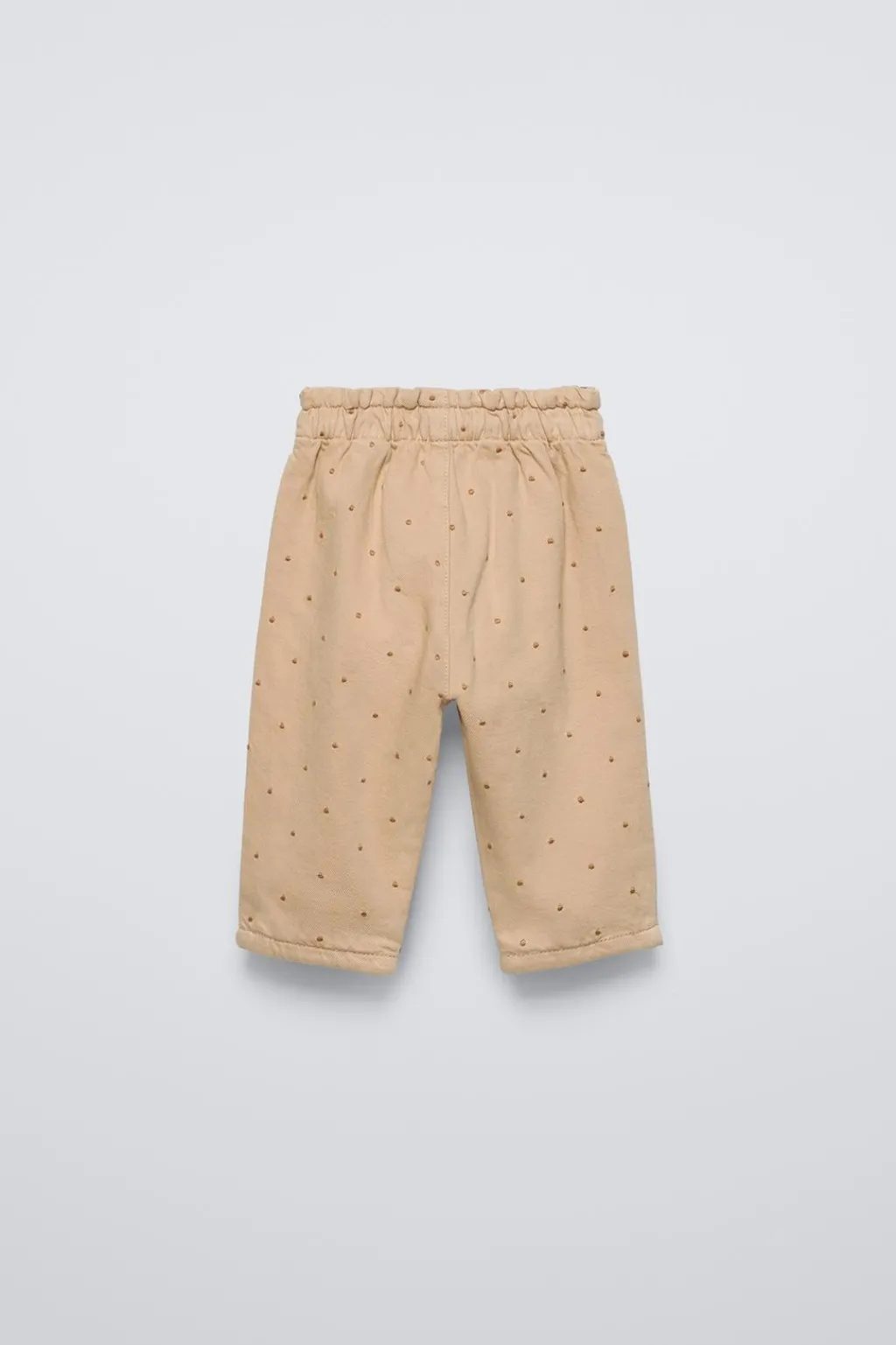 Niños ZARA 6 - 18 Meses·Pantalones / Leggings<PANTALÓN SARGA TOPOS