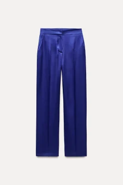 Sale PANTALÓN SATINADO Mujer Pantalones