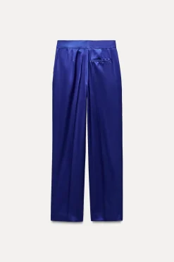 Sale PANTALÓN SATINADO Mujer Pantalones