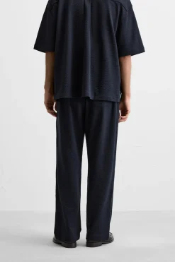 Best PANTALÓN SEERSUCKER PLIEGUES Hombre Pantalones