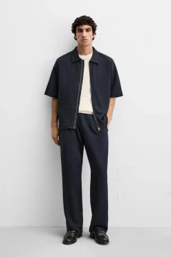 Best PANTALÓN SEERSUCKER PLIEGUES Hombre Pantalones