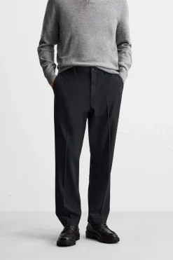 Clearance PANTALÓN SLIM FIT CON LANA Hombre Pantalones