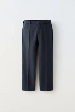 Niños ZARA 6 - 14 Años·Pantalones|6 - 14 Años·Trajes<PANTALÓN SLIM TRAJE ESTRUCTURA
