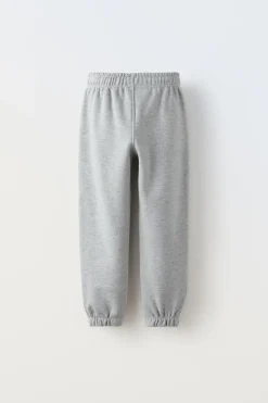 Niños ZARA 6 - 14 Años·Pantalones|6 - 14 Años·Deporte / Chándal<PANTALÓN TEXTO BORDADO