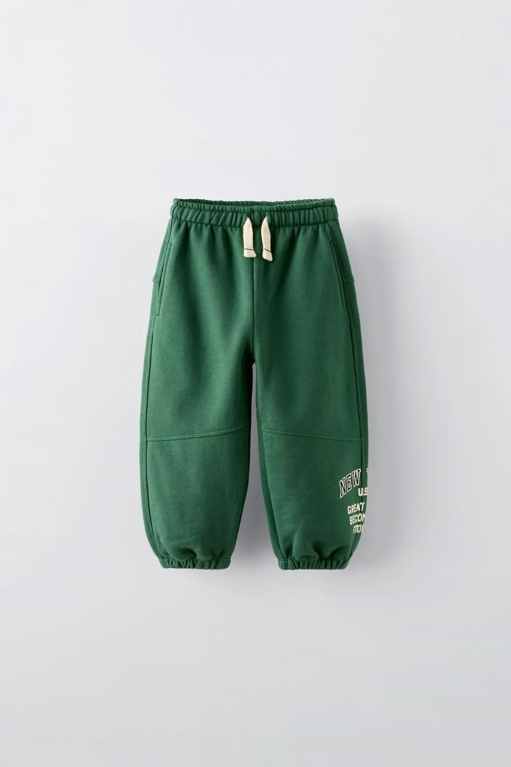 Niños ZARA 1½ - 6 Años·Pantalones|1½ - 6 Años·Chándal<PANTALÓN TEXTO NYC