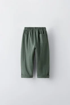 Niños ZARA 1½ - 6 Años·Pantalones|1½ - 6 Años·Pantalones / Leggings<PANTALÓN TEXTURA