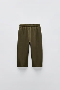 Niños ZARA 1½ - 6 Años·Pantalones / Leggings|6 - 18 Meses·Pantalones / Leggings<PANTALÓN TEXTURA ETIQUETA