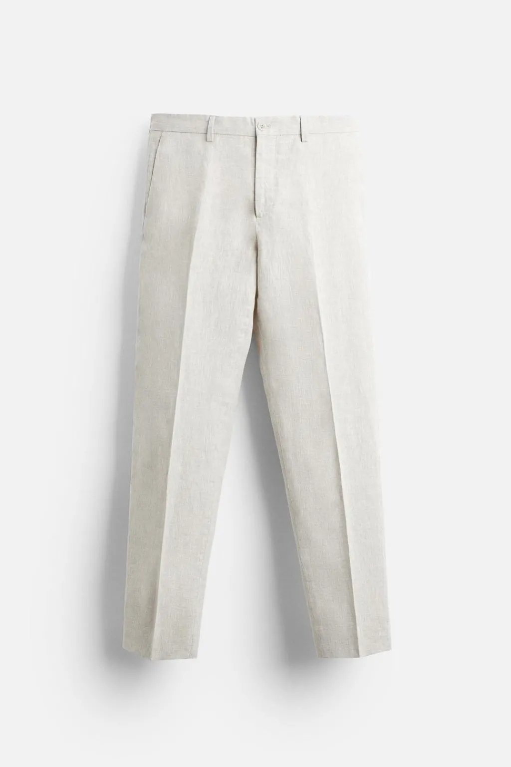 Best PANTALÓN TRAJE 100% LINO Hombre Pantalones