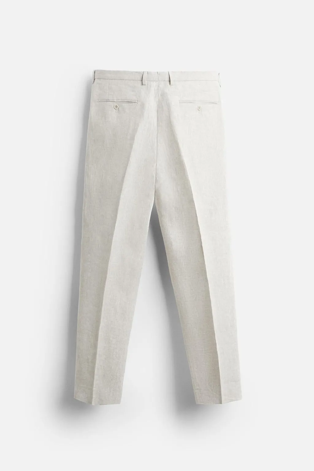 Best PANTALÓN TRAJE 100% LINO Hombre Pantalones