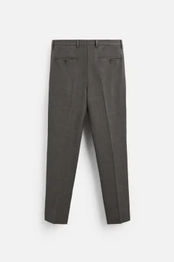 Best PANTALÓN TRAJE CUADROS Hombre Pantalones