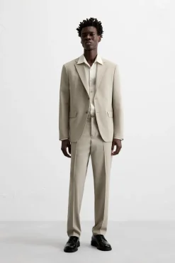 Best PANTALÓN TRAJE ESTRUCTURA Hombre Pantalones