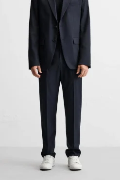 Sale PANTALÓN TRAJE ESTRUCTURA Hombre Pantalones