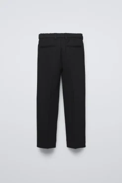 Niños ZARA 6 - 14 Años·Pantalones|6 - 14 Años·Trajes<PANTALÓN TRAJE PIQUÉ