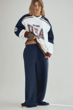 Best PANTALÓN VARSITY USA Mujer Pantalones|Sudaderas / Joggers