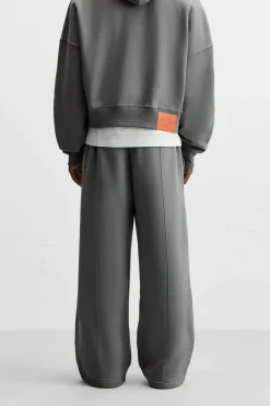 Best PANTALÓN WIDE FIT COSTURAS Hombre Pantalones