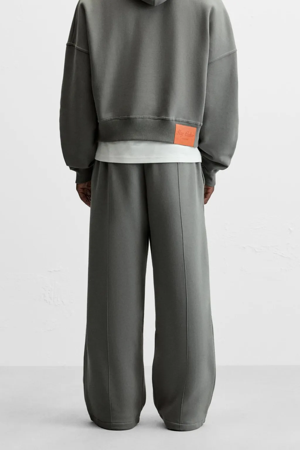Best PANTALÓN WIDE FIT COSTURAS Hombre Pantalones