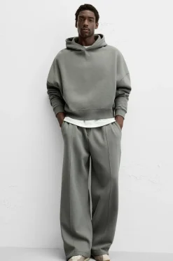 Best PANTALÓN WIDE FIT COSTURAS Hombre Pantalones