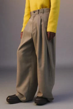 Best PANTALÓN WIDE FIT PLIEGUES LIMITED EDITION Hombre Pantalones