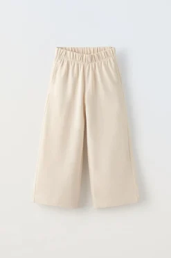 Niños ZARA 6 - 14 Años·Pantalones|6 - 14 Años·Deporte / Jogging<PANTALÓN WIDE LEG LISO