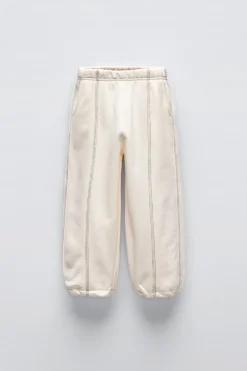 Niños ZARA 6 - 14 Años·Pantalones<PANTALON PESPUNTES
