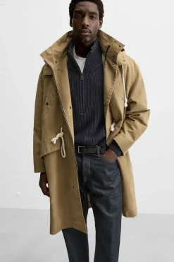 Discount PARKA ACOLCHADA CAPUCHA Hombre Cazadoras|Abrigos / Gabardinas