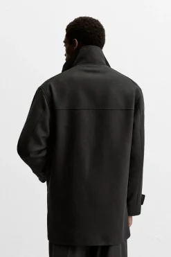 Discount PARKA PAÑO CON LANA Hombre Cazadoras|Abrigos / Gabardinas