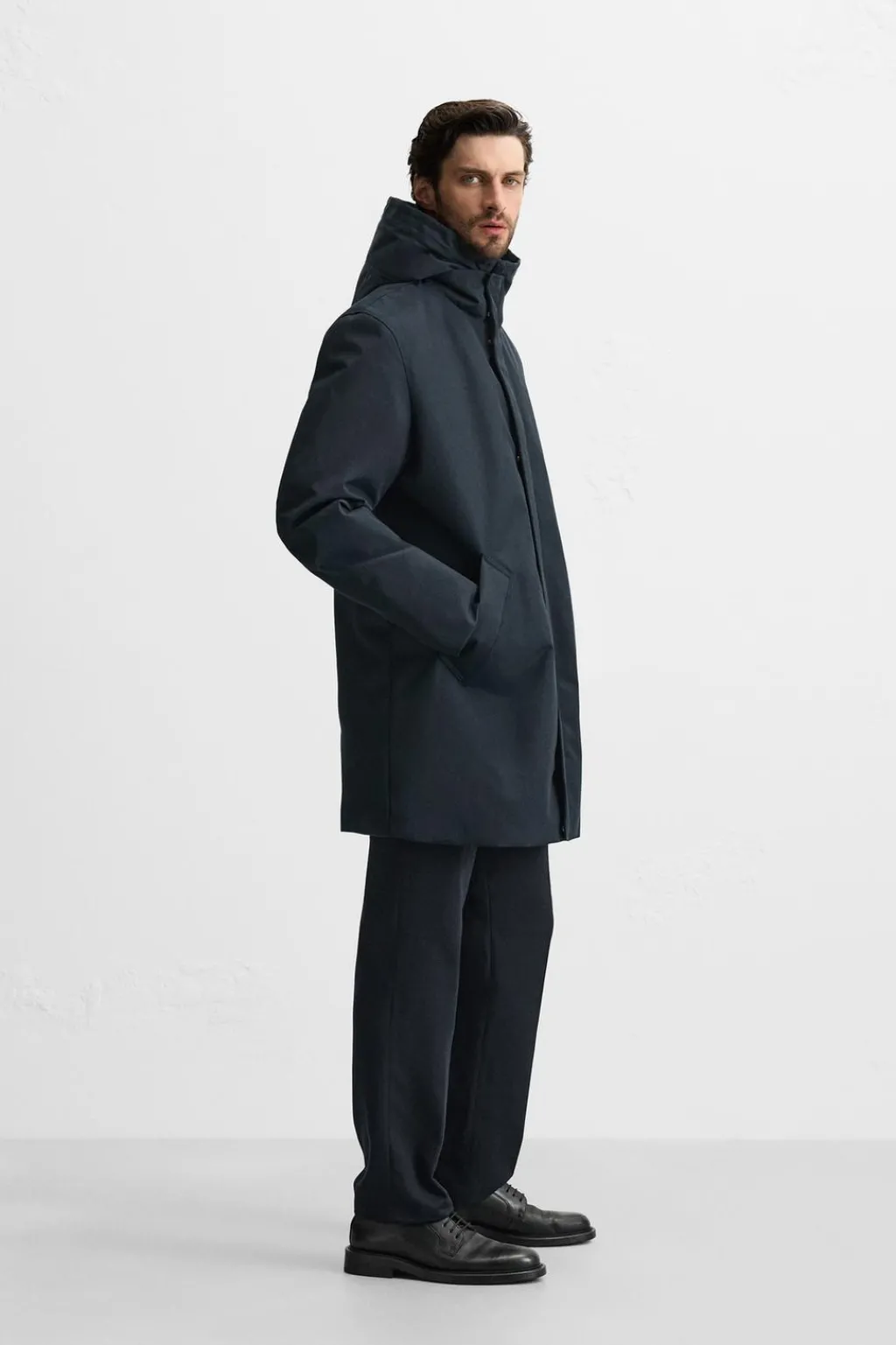 Sale PARKA TÉCNICA CUELLO DESMONTABLE Hombre Cazadoras|Abrigos / Gabardinas
