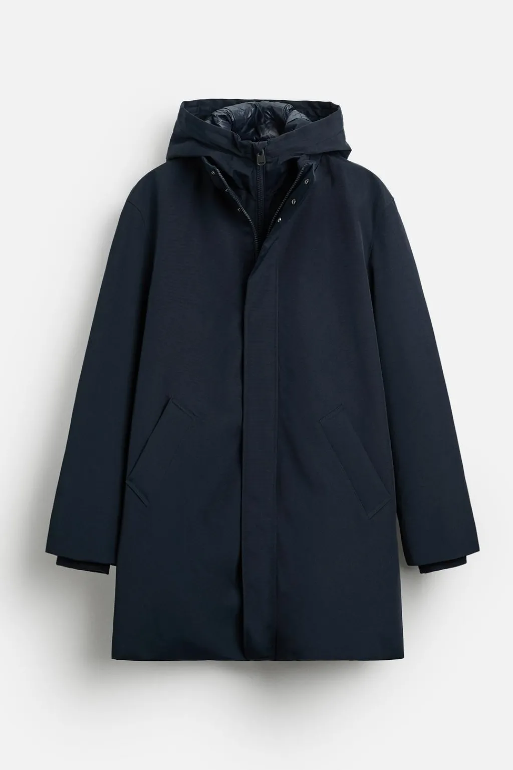 Sale PARKA TÉCNICA CUELLO DESMONTABLE Hombre Cazadoras|Abrigos / Gabardinas