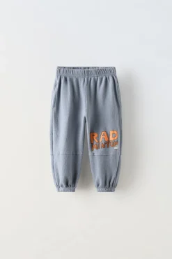 Niños ZARA 1½ - 6 Años·Pantalones|1½ - 6 Años·Pantalones / Leggings<PATALÓN ESTAMPADO TEXTO