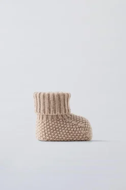Niños ZARA 0 - 6 Meses·Patucos|0 - 6 Meses·Homewear<PATUCO LANA Y CASHMERE