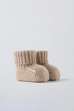 Niños ZARA 0 - 6 Meses·Patucos|0 - 6 Meses·Homewear<PATUCO LANA Y CASHMERE