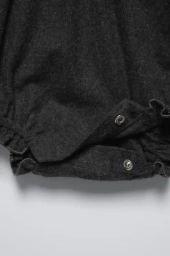 Niños ZARA 6 - 18 Meses·Vestidos / Monos<PELELE FRANELA