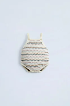 Niños ZARA 0 - 6 Meses·Punto<PELELE PUNTO RAYAS