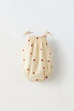 Niños ZARA 6 - 18 Meses·Vestidos / Monos<PELELE TOPOS