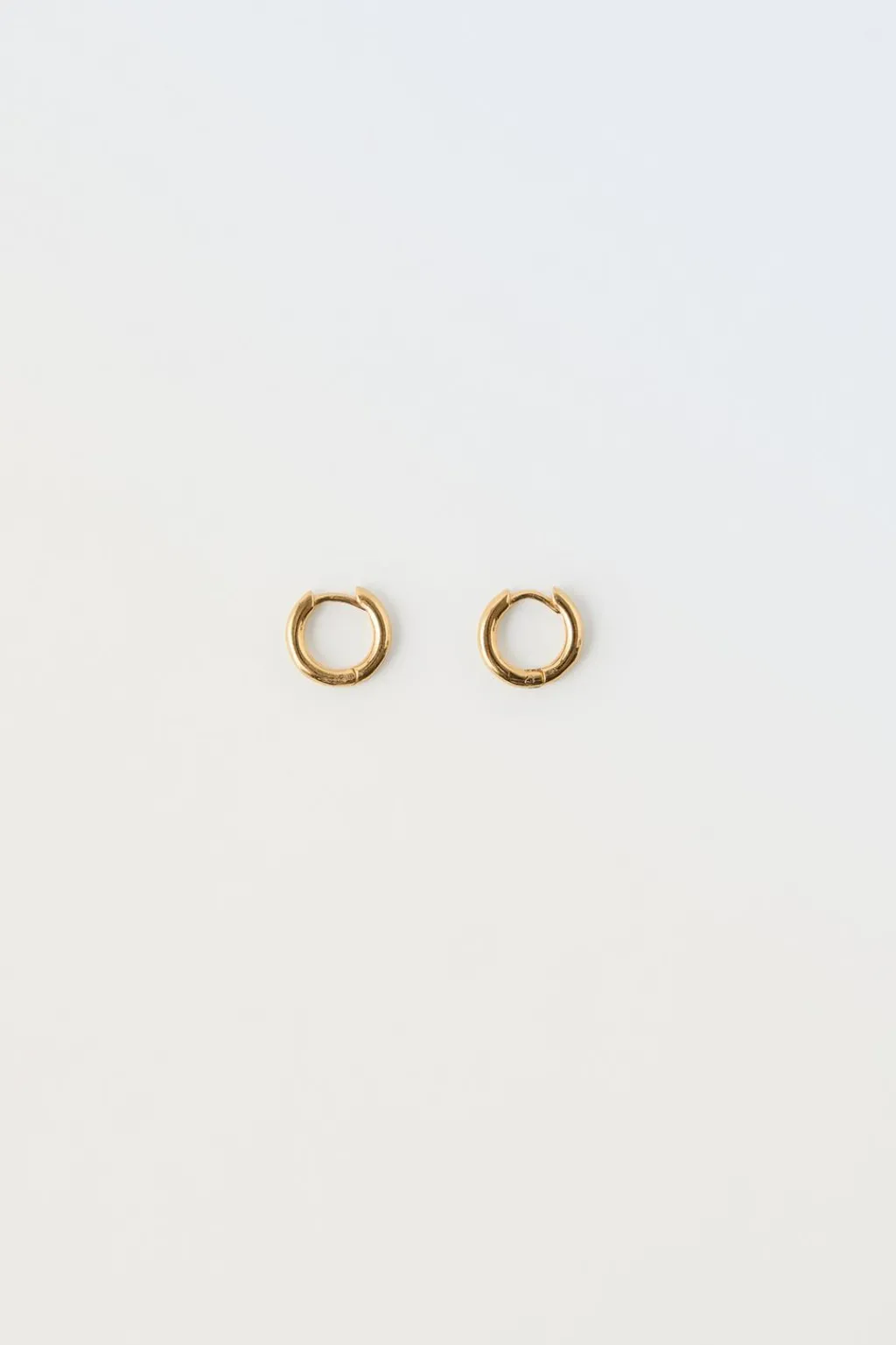 Niños ZARA 1½ - 6 Años·Accesorios|6 - 14 Años·Accesorios<PENDIENTES ARO BAÑO ORO 24KT
