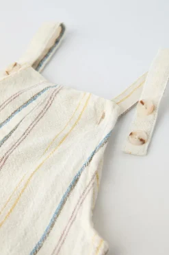 Niños ZARA 6 - 18 Meses·Vestidos / Monos<PETO CORTO RAYAS