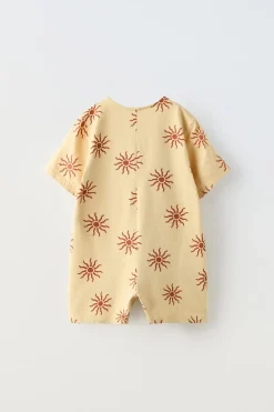 Niños ZARA 1½ - 6 Años·Faldas / Bermudas|1½ - 6 Años·Pantalones / Leggings<PETO ESTAMPADO SOLES
