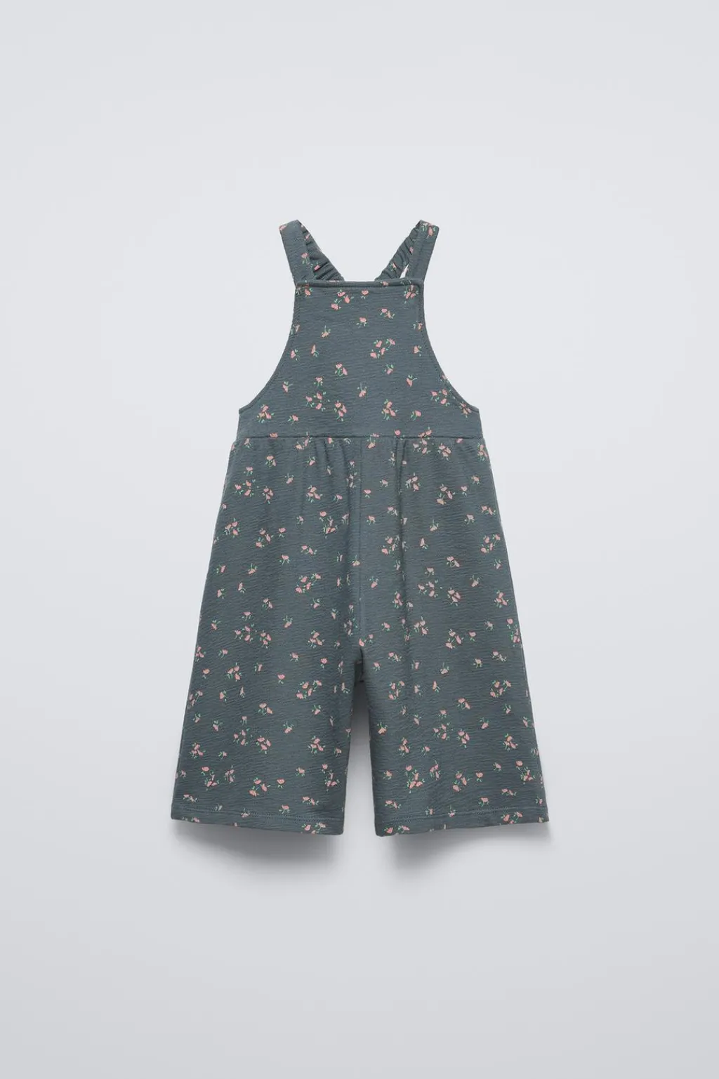 Niños ZARA 6 - 18 Meses·Vestidos / Monos<PETO FELPA FLORES