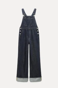 Best PETO LARGO DENIM TRF Mujer Vestidos