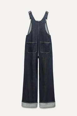 Best PETO LARGO DENIM TRF Mujer Vestidos