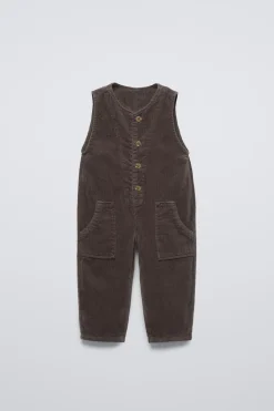 Niños ZARA 1½ - 6 Años·Vestidos / Petos|1½ - 6 Años·Pantalones<PETO PANA BOLSILLOS