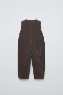 Niños ZARA 1½ - 6 Años·Vestidos / Petos|1½ - 6 Años·Pantalones<PETO PANA BOLSILLOS