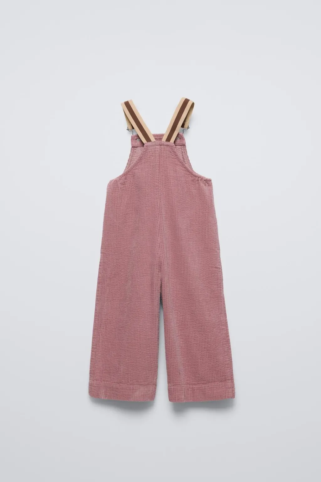 Niños ZARA 1½ - 6 Años·Vestidos / Petos|1½ - 6 Años·Pantalones<PETO PANA TIRANTES CONTRASTE
