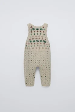 Niños ZARA 0 - 6 Meses·Punto|6 - 18 Meses·Punto<PETO PUNTO JACQUARD