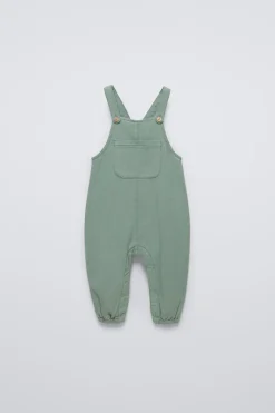 Niños ZARA 6 - 18 Meses·Vestidos / Monos<PETO SARGA BOLSILLO