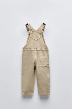 Niños ZARA 1½ - 6 Años·Pantalones|1½ - 6 Años·Pantalones / Leggings<PETO SARGA CANVAS