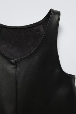 Niños ZARA 1½ - 6 Años·Vestidos / Petos|6 - 18 Meses·Vestidos / Monos<PICHI EFECTO PIEL
