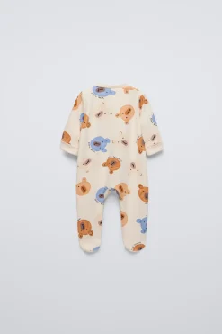 Niños ZARA 1½ - 6 Años·Pijamas|1½ - 6 Años·Pijamas<PIJAMA ENTERO OSOS
