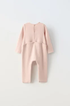 Niños ZARA 0 - 6 Meses·Ropa Interior / Pijamas|0 - 6 Meses·Homewear<PIJAMA ENTERO PIE CONVERTIBLE