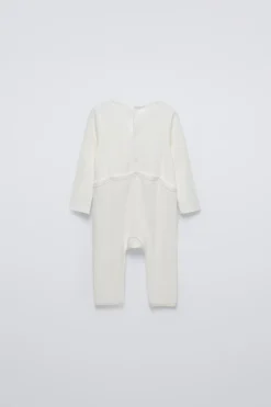 Niños ZARA 0 - 6 Meses·Homewear|6 - 18 Meses·Ropa Interior / Pijamas<PIJAMA ENTERO PIE CONVERTIBLE